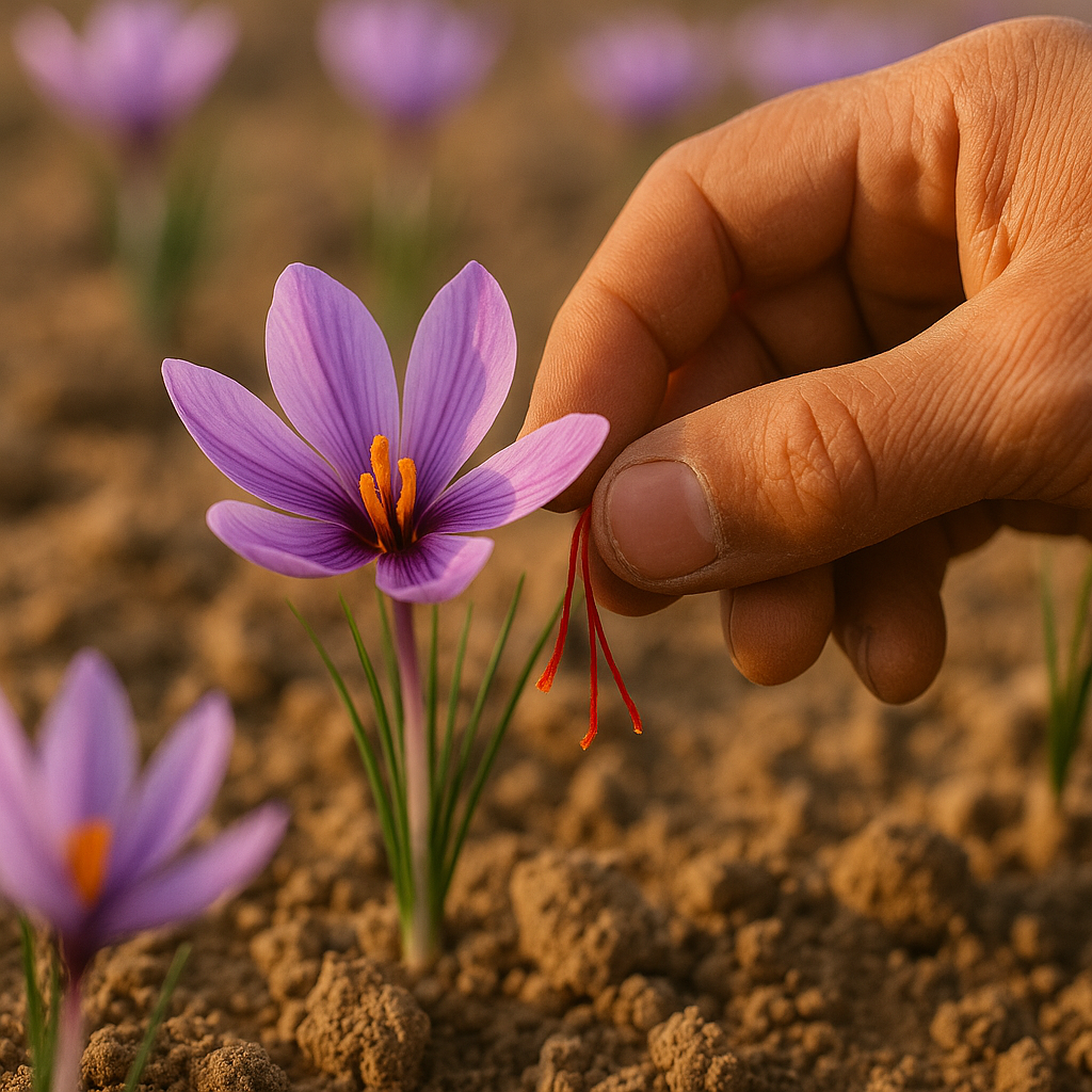 Premium Afghan Saffron – Negin Cut (Pure & Handpicked)